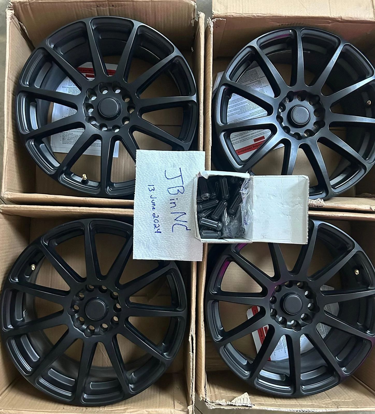 Ford Maverick DR 17x7 wheels with 5x108 pattern (used) IMG_9900