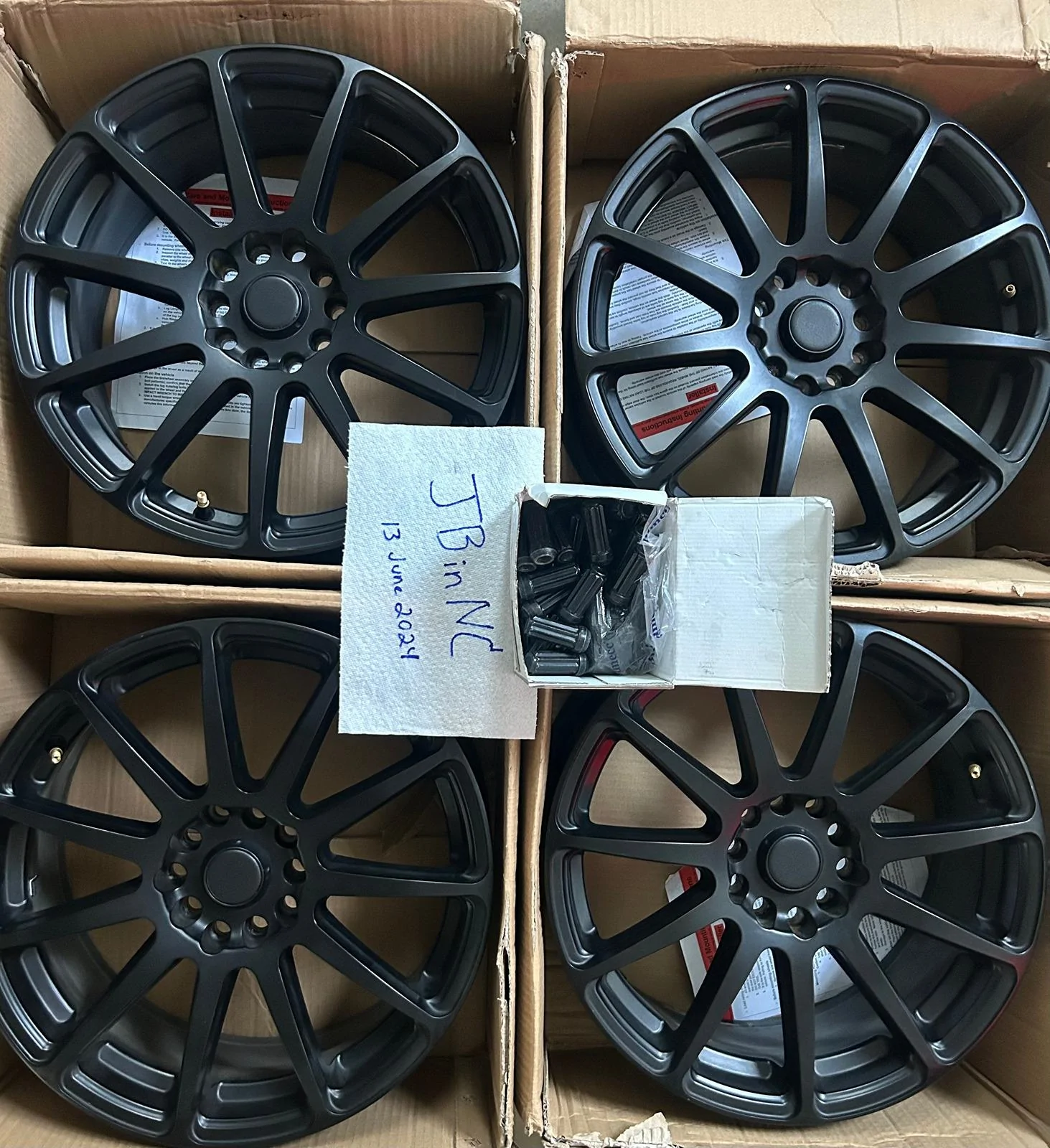 Ford Maverick DR 17x7 wheels with 5x108 pattern (used) IMG_9901