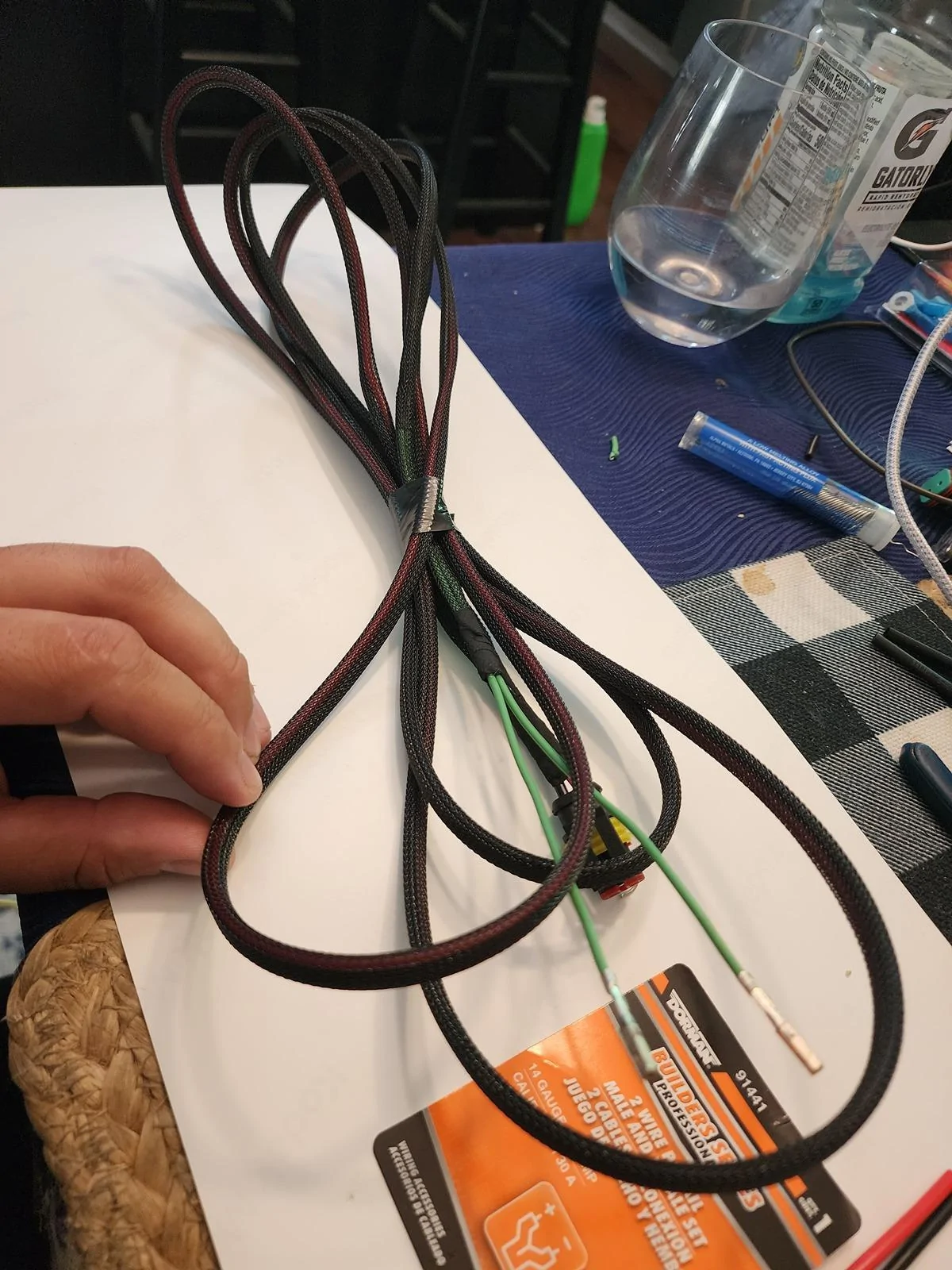 Ford Maverick F-150 Fog Lamp Switch and Wire Harness Installed in Maverick - DIY 20240615_163712