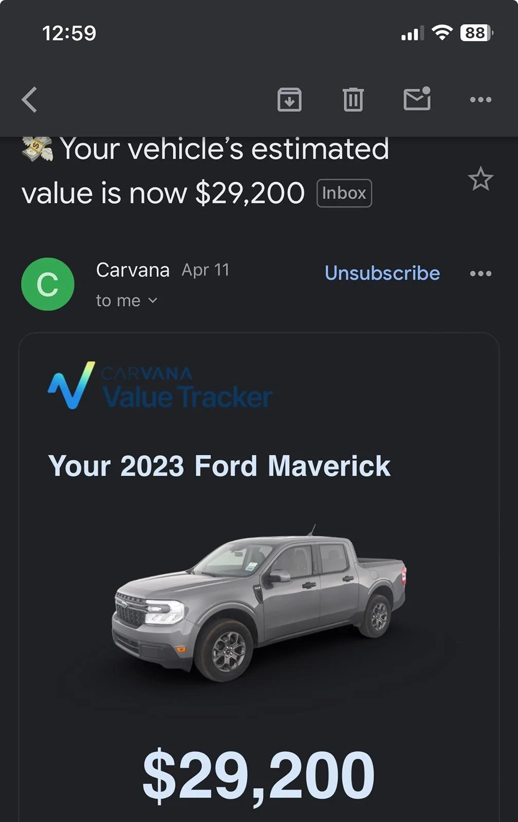 Ford Maverick Got carvana offer. Should I sell? IMG_6910