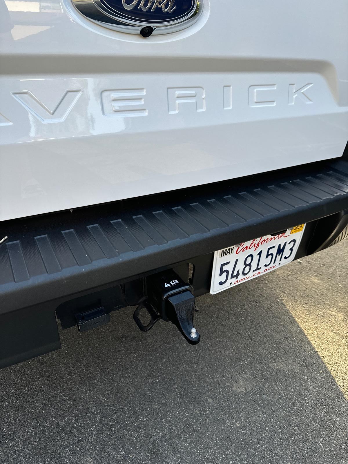 Ford Maverick My new hitch just arrived. What do you think? IMG_5715