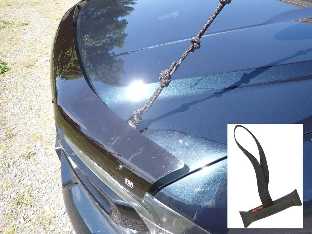 Ford Maverick My Kayak Setup hood loop 2