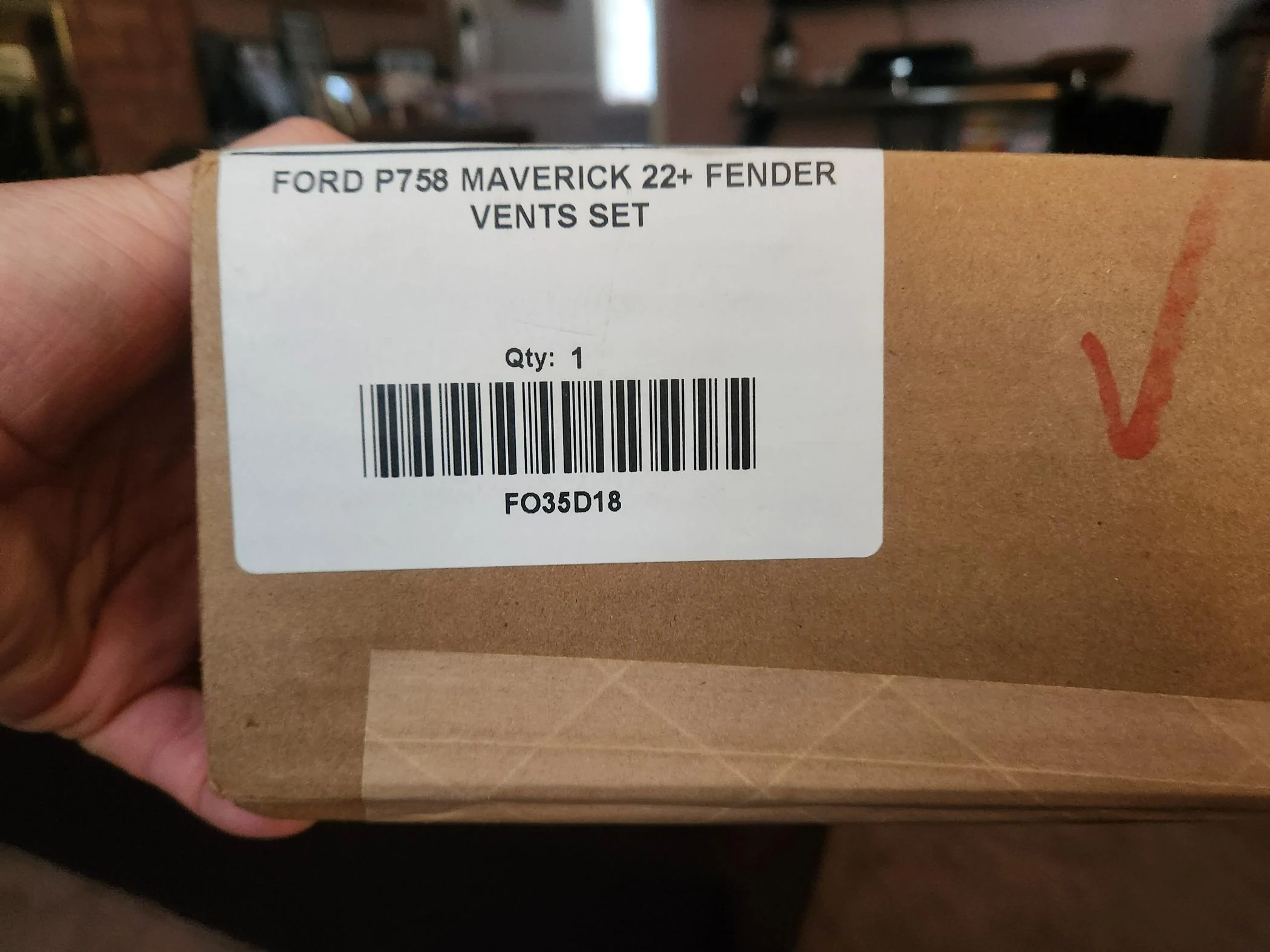 Ford Maverick Air Design Fender Vent Set (New in Box) 20240618_172456