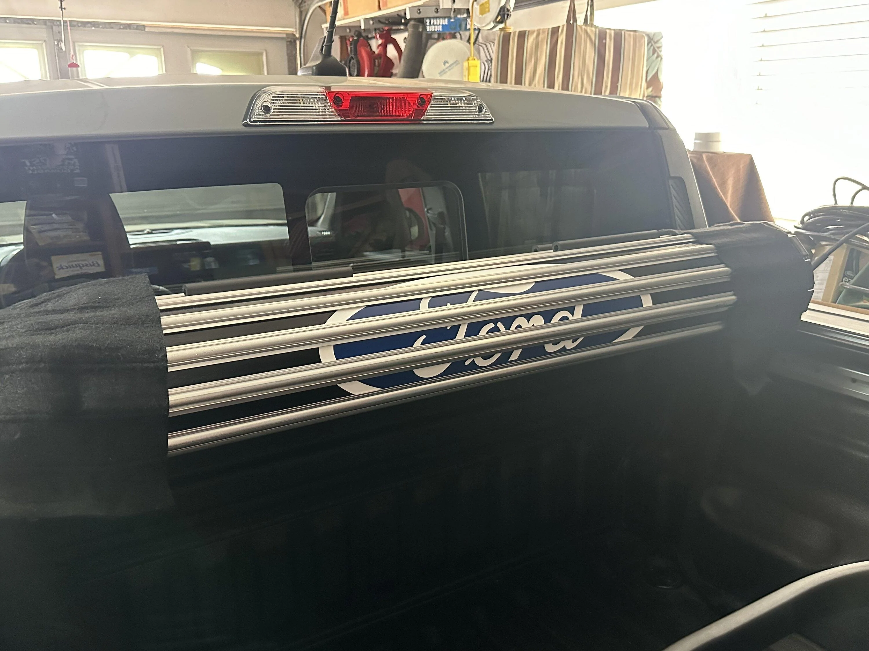 Ford Maverick Ford hard rollup tonneau cover felt lining issue IMG_1336