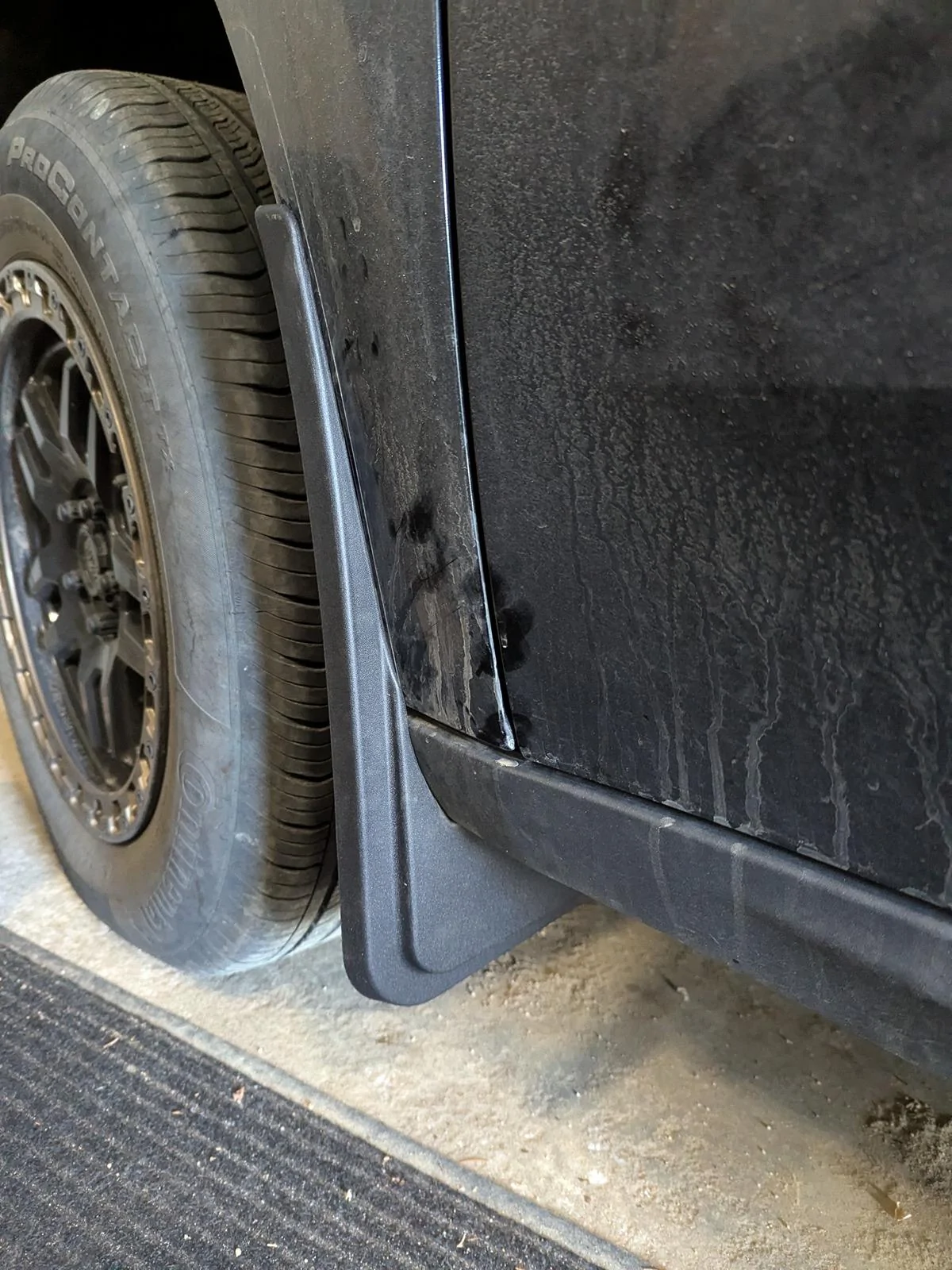 Ford Maverick Muslogy mud flaps installed PXL_20240619_220848119