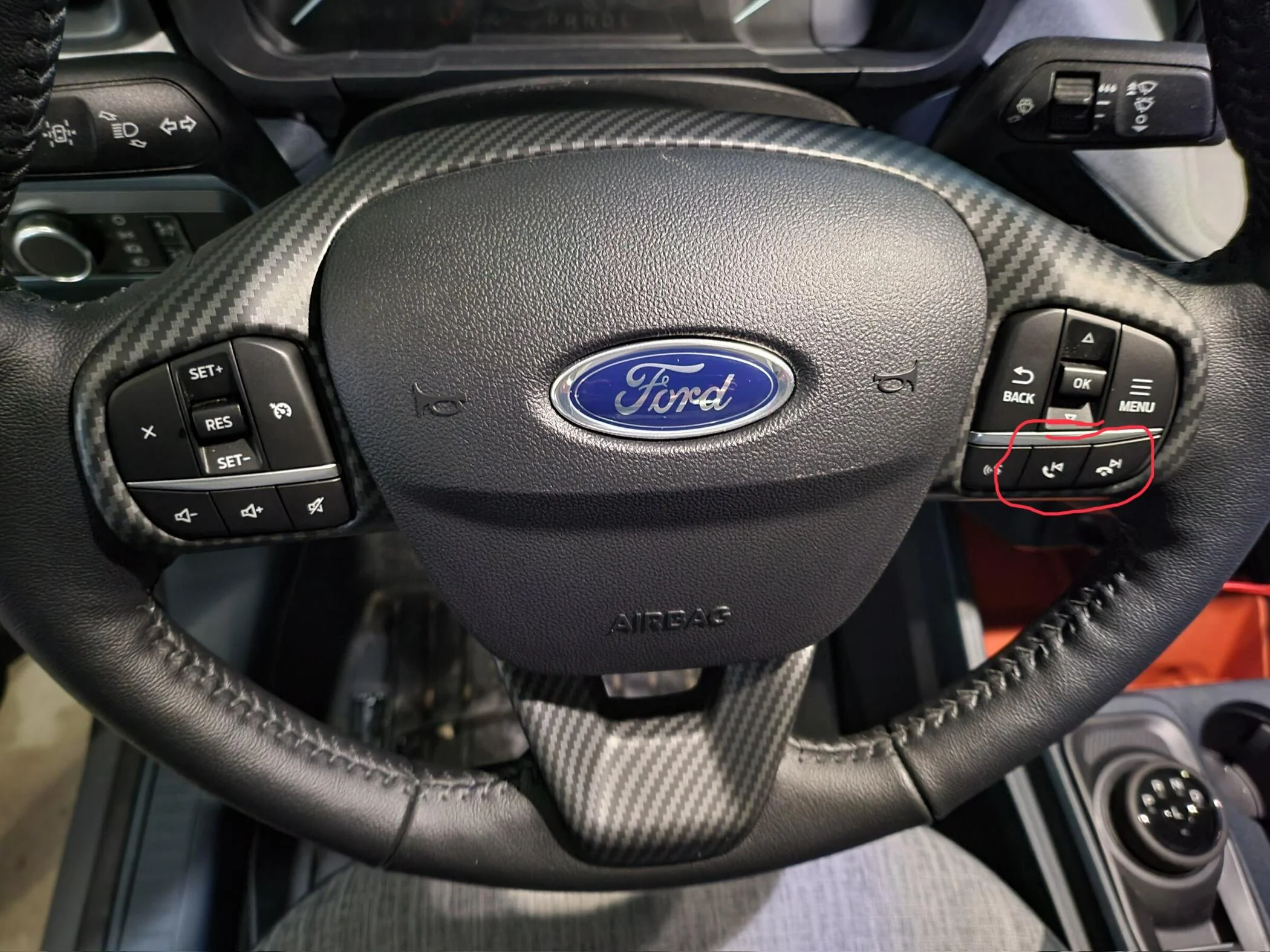 Ford Maverick Radio controls and settings IMG_0408