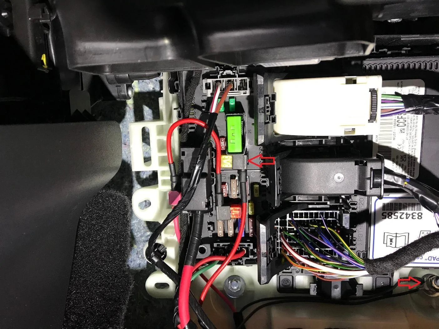 Ford Maverick Glove box light for your Maverick... DIY How-To Writeup IMG_3230 power