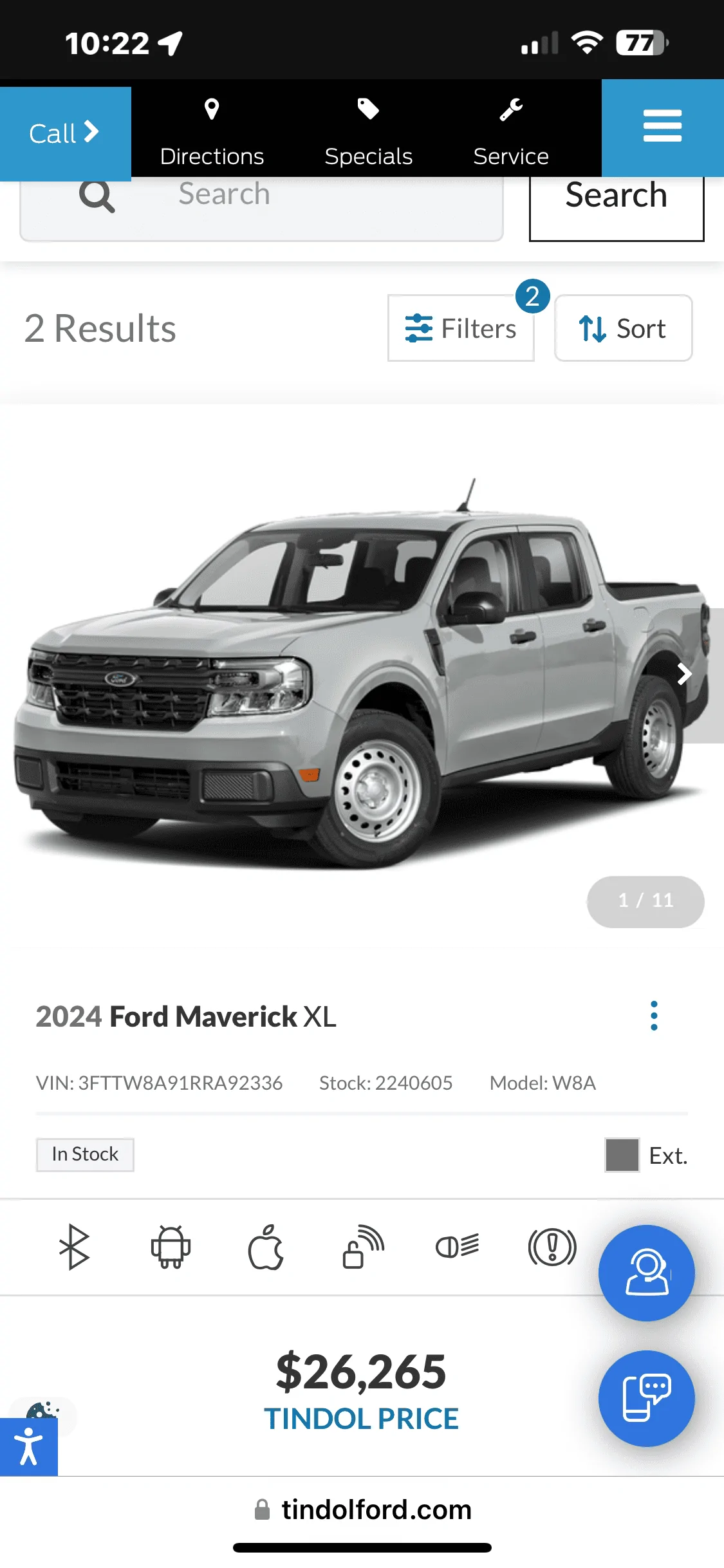 Ford Maverick It on ford dealership website now…. IMG_5245