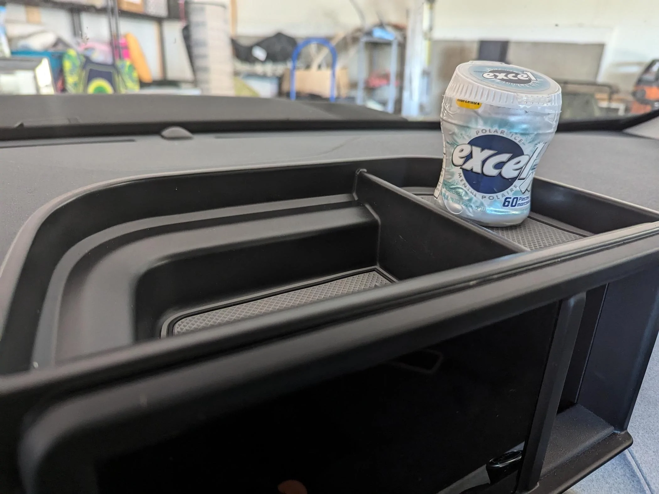 Ford Maverick Muslogy vs. other center console dash tray PXL_20240622_175803037