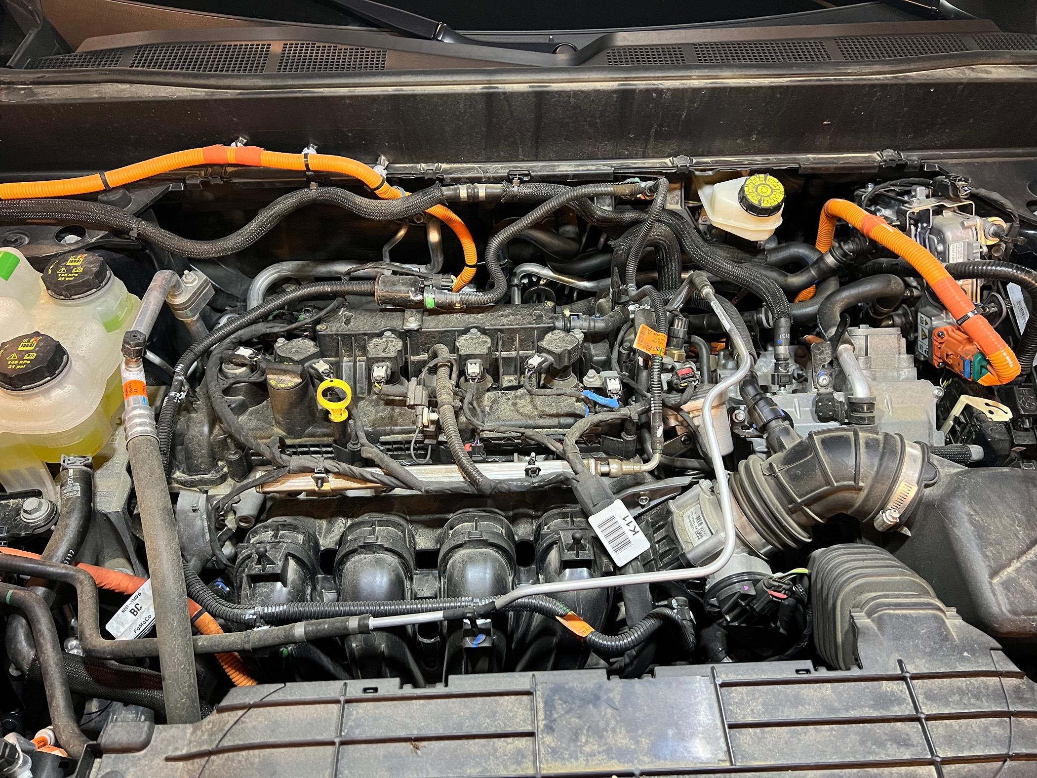 Ford Maverick Under the hood lights on the cheap IMG_8297