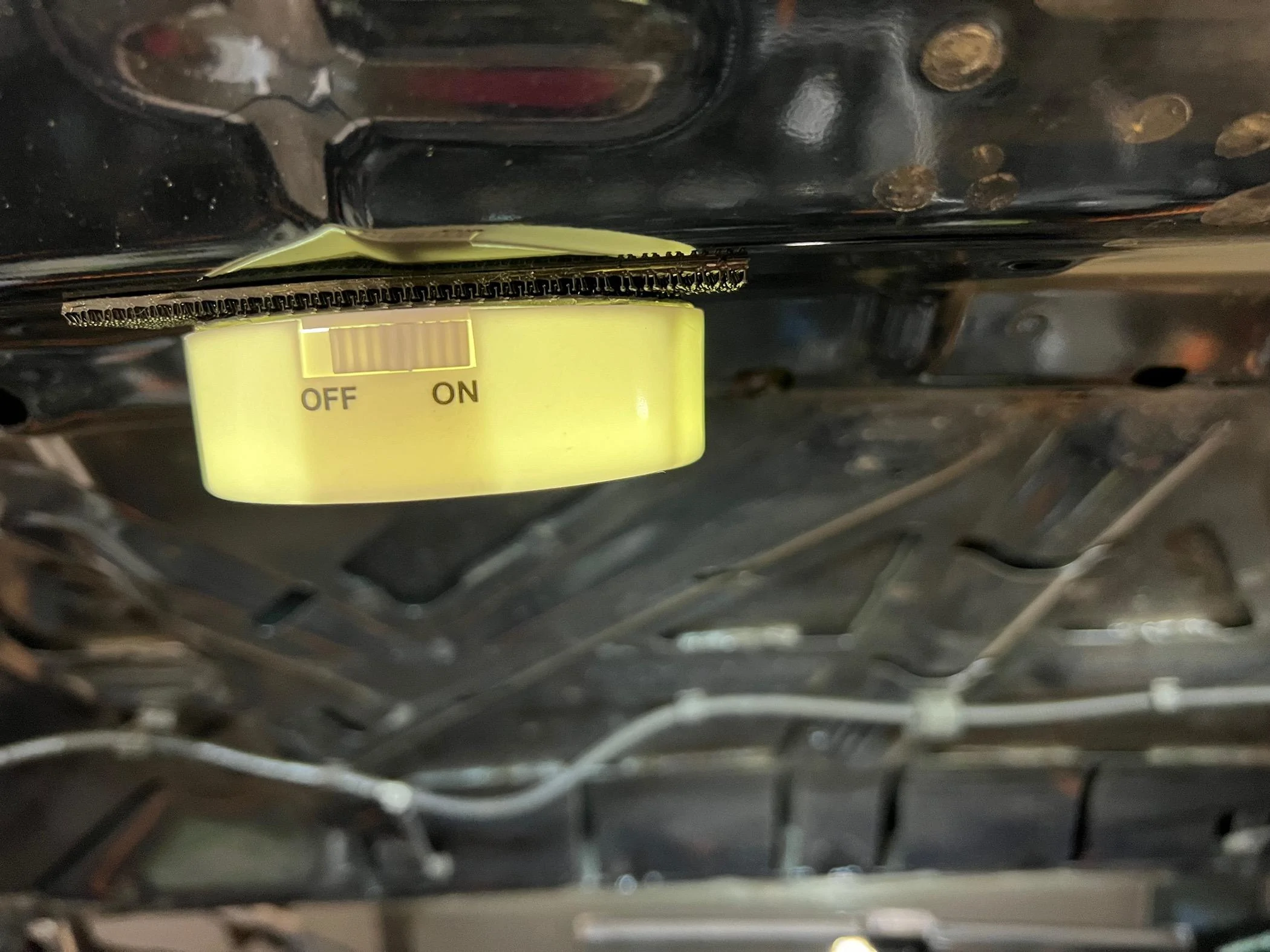 Ford Maverick Under the hood lights on the cheap IMG_8295