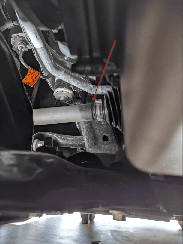 Ford Maverick CV axle - Sign of leak and likely eventual failure 1719148177696-l