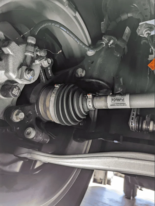 Ford Maverick CV axle - Sign of leak and likely eventual failure 1719148532392-40