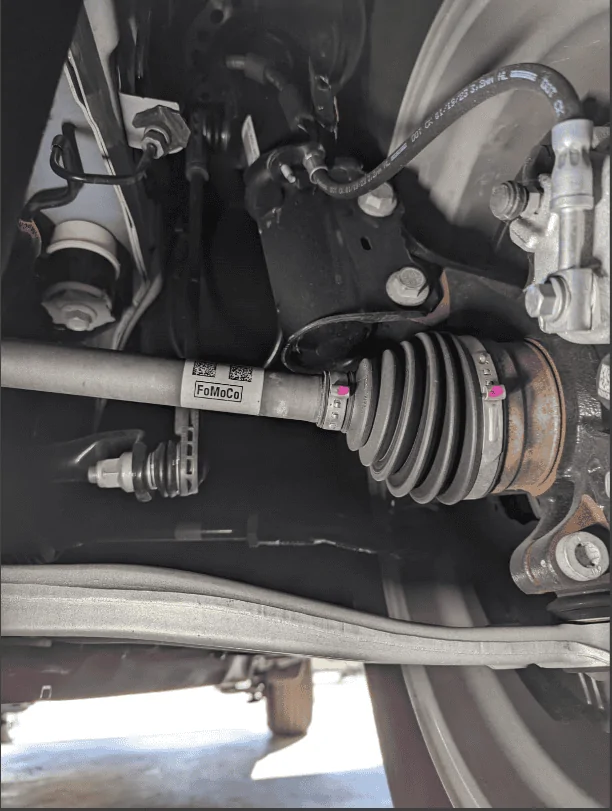 Ford Maverick CV axle - Sign of leak and likely eventual failure 1719148563975-gl