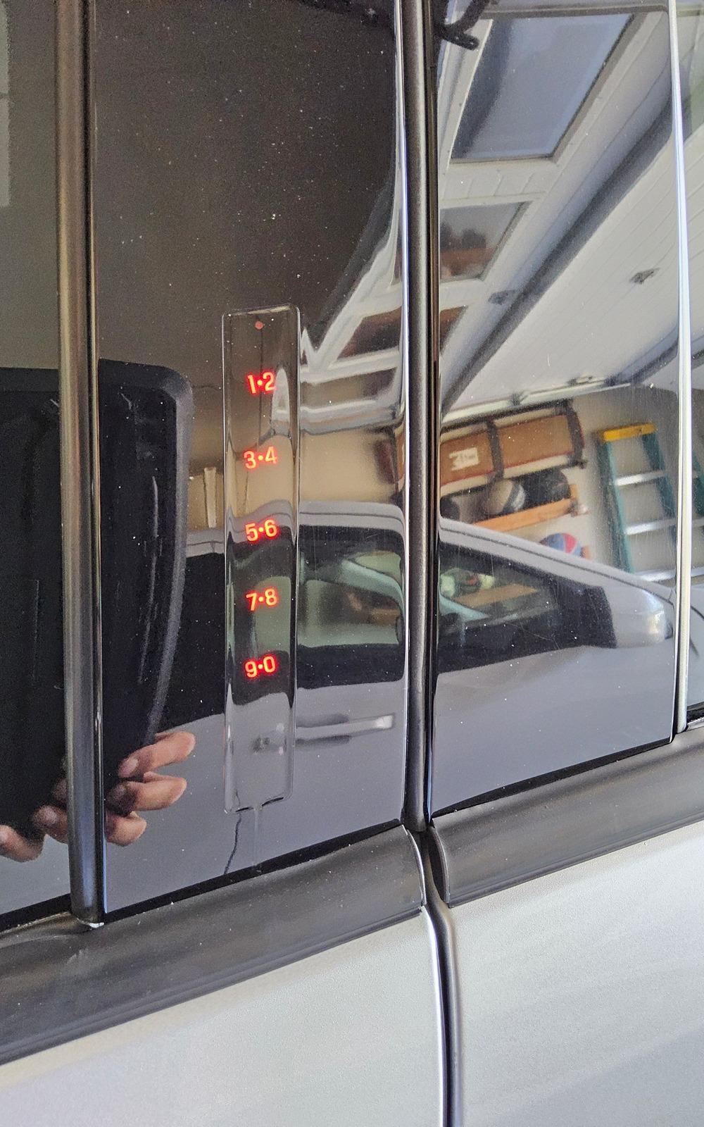 Ford Maverick Installed Keypad Inside Fuel Door (Maverick EcoBoost) 17191541268267562396260930637416