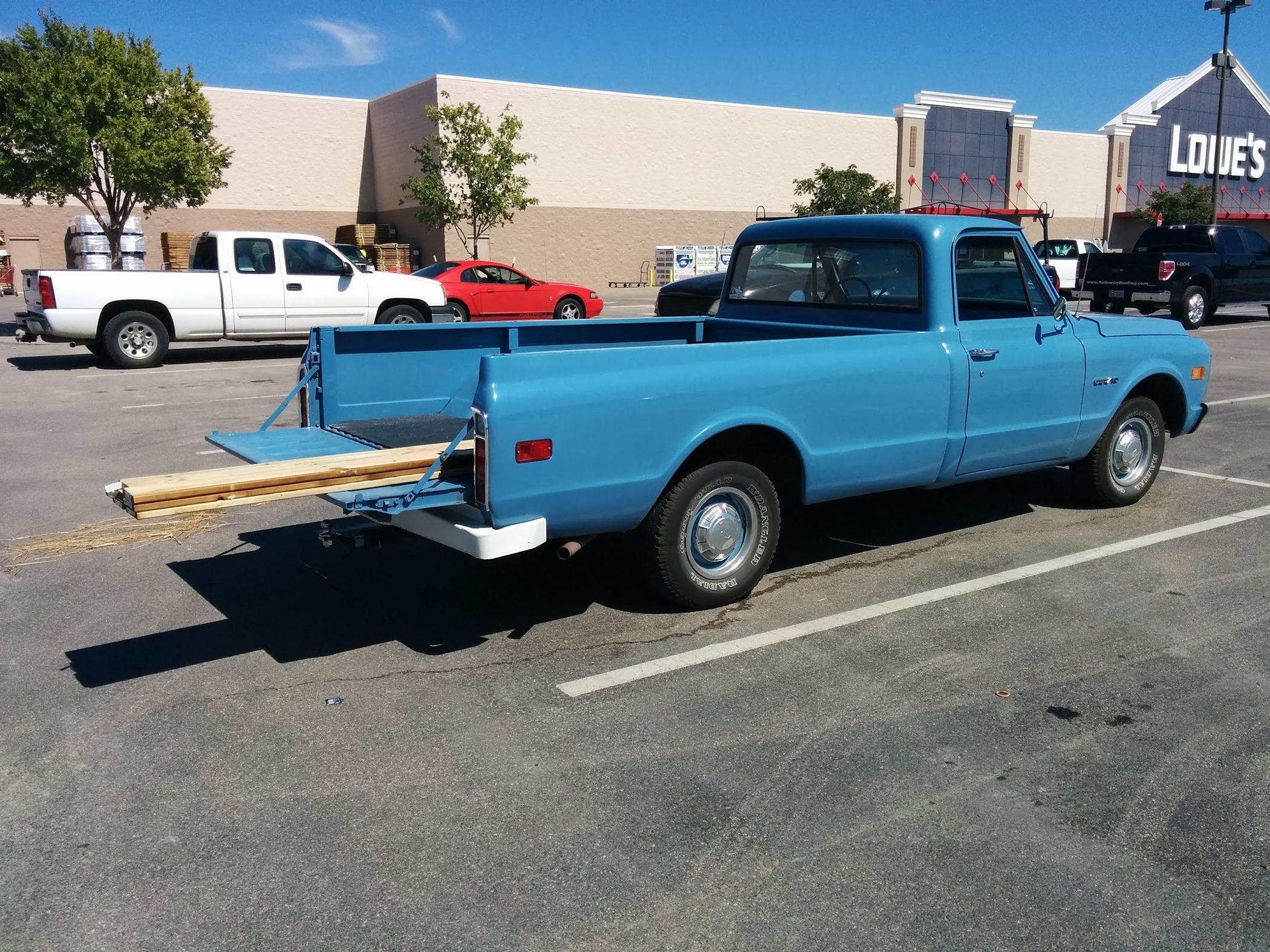 Ford Maverick Perfect size bed IMG_20151002_124719