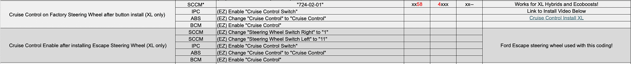 Ford Maverick No cruise after TS update Screenshot 2024-06-23 at 6.48.02 PM