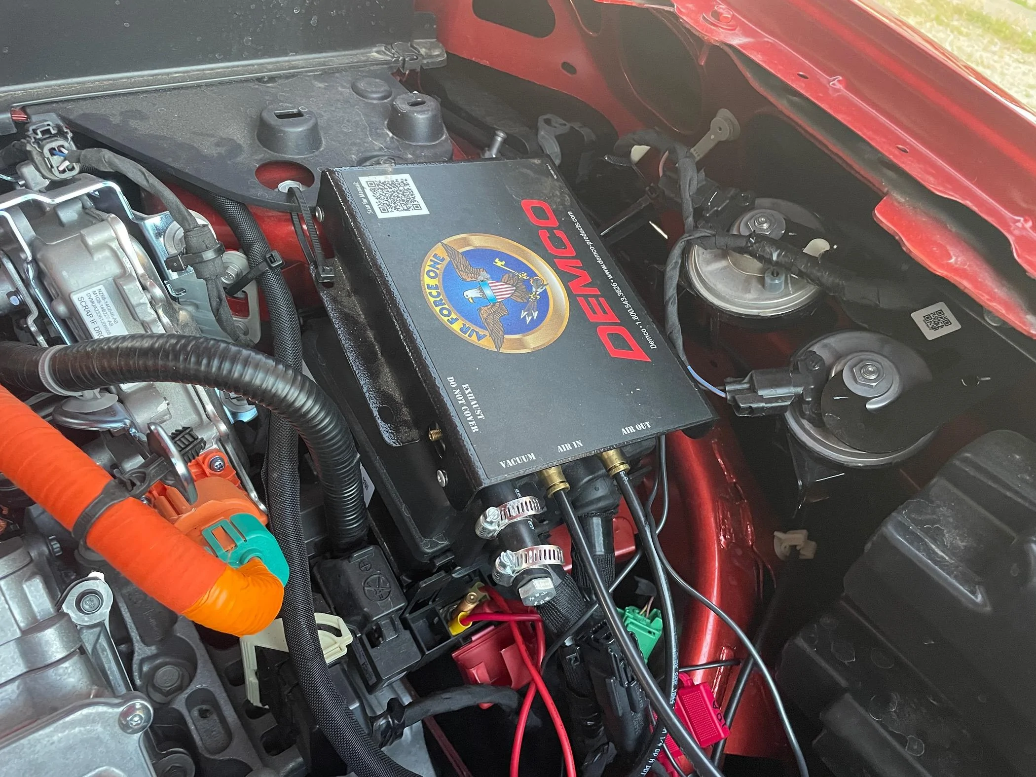 Ford Maverick Air Force 1 installation help IMG_2861