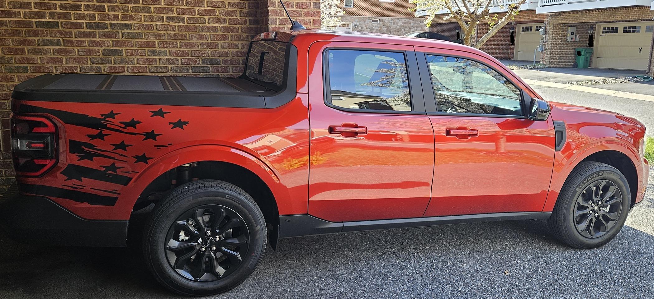 Ford Maverick Decals show us your decals 20240330_102348
