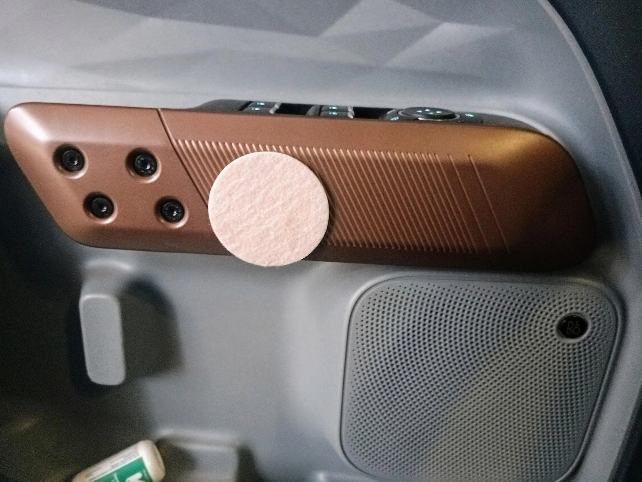 Ford Maverick The Left Side Of My Left Knee Rests Against Driver Side Door - Found A Fix 20240624_191530~2