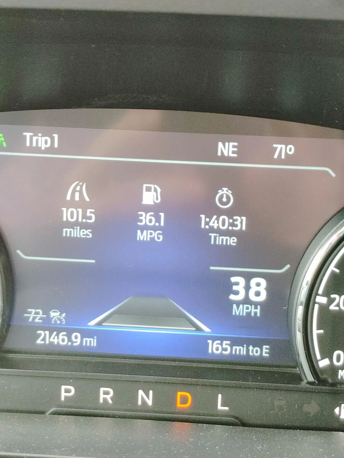 Ford Maverick TN to NY EcoBoost Mileage - I'm pumped! 0624241341_HDR