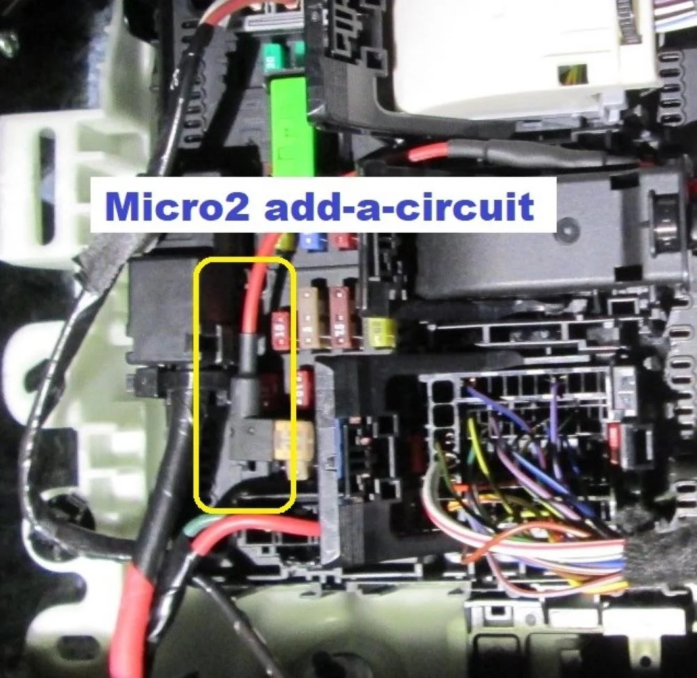 Ford Maverick Micro 3 add a fuse?!?! Micro-2 ta