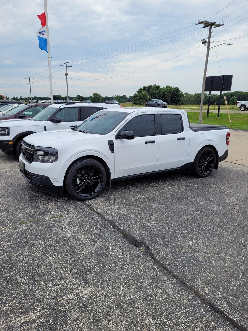Ford Maverick What's your wheel/tire combo on Eibachs? 20240628_105500