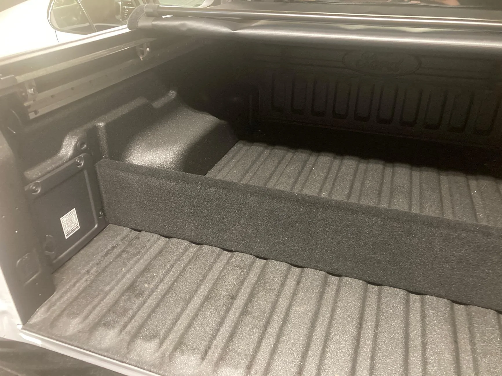 Ford Maverick DIY Bed Divider Made From Cedar IMG_2437