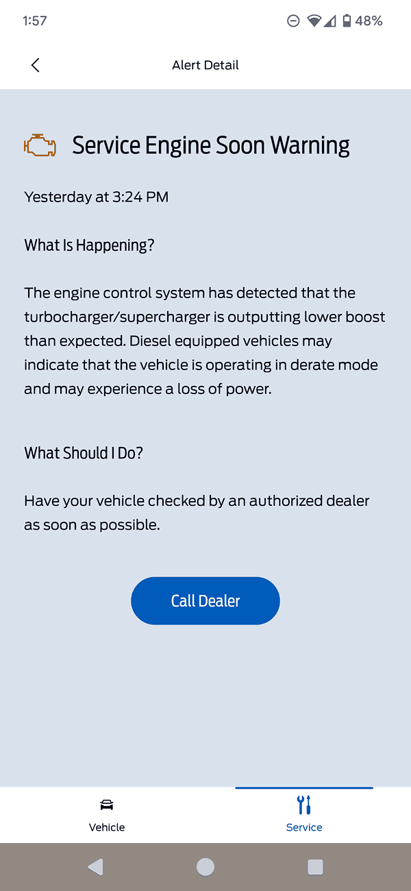 Ford Maverick Low Turbo Boost Fault Code - Screenshot_20240701-015736