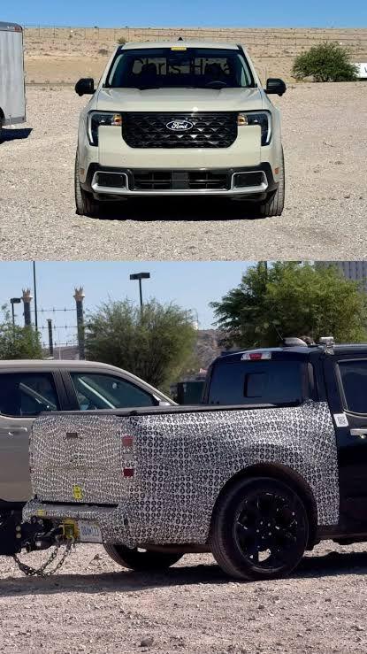 Ford Maverick 2025 Maverick Lariat Facelift Refresh (Possibly Lobo) Spied in Black WhatsApp Image 2024-07-01 at 14.16.30