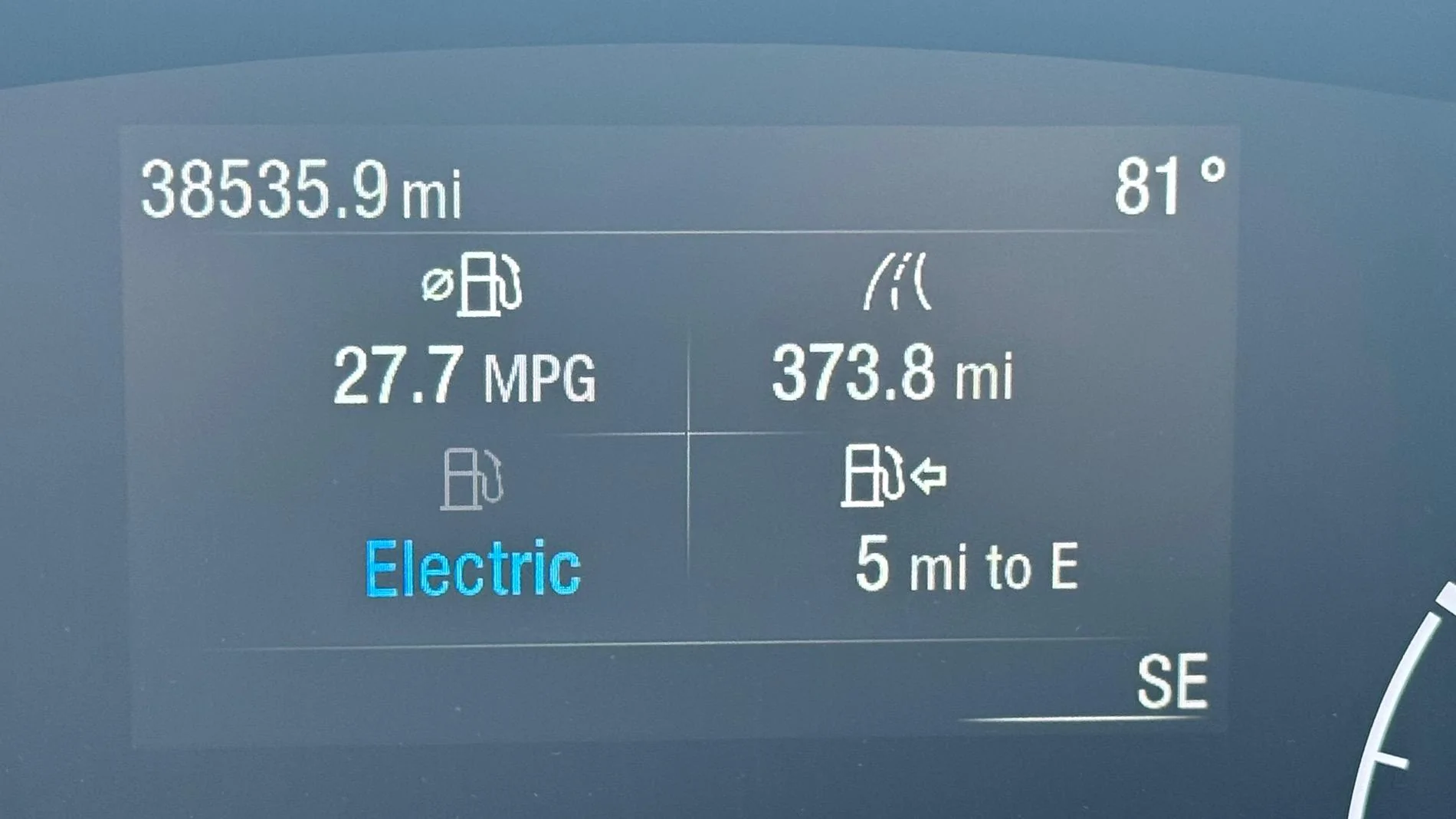 Ford Maverick Let’s See the Bad Hybrid MPG IMG_2700