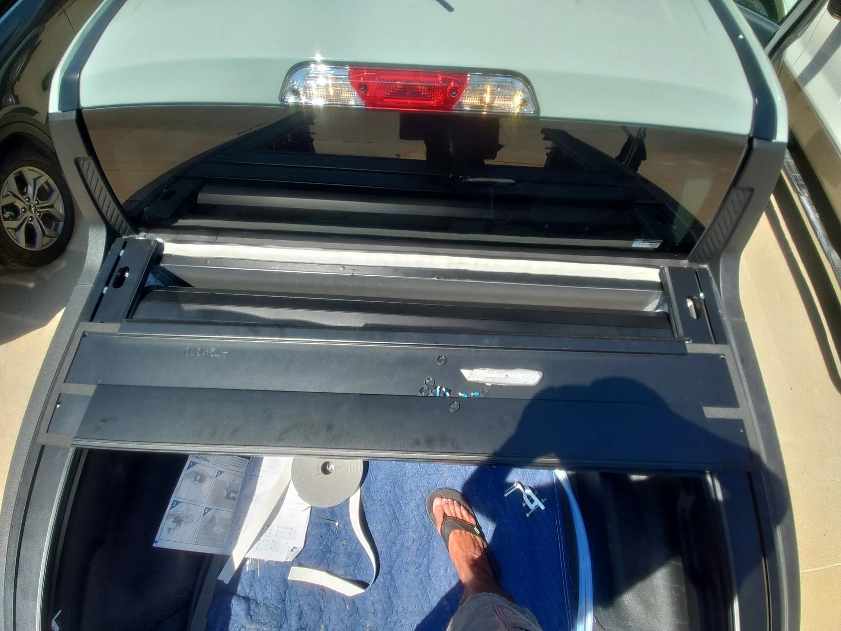 Ford Maverick Syneticusa retractable cover KIMG0232