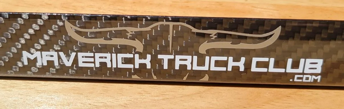 Ford Maverick FOUND:  Maverick Truck Club license plate frame Logo