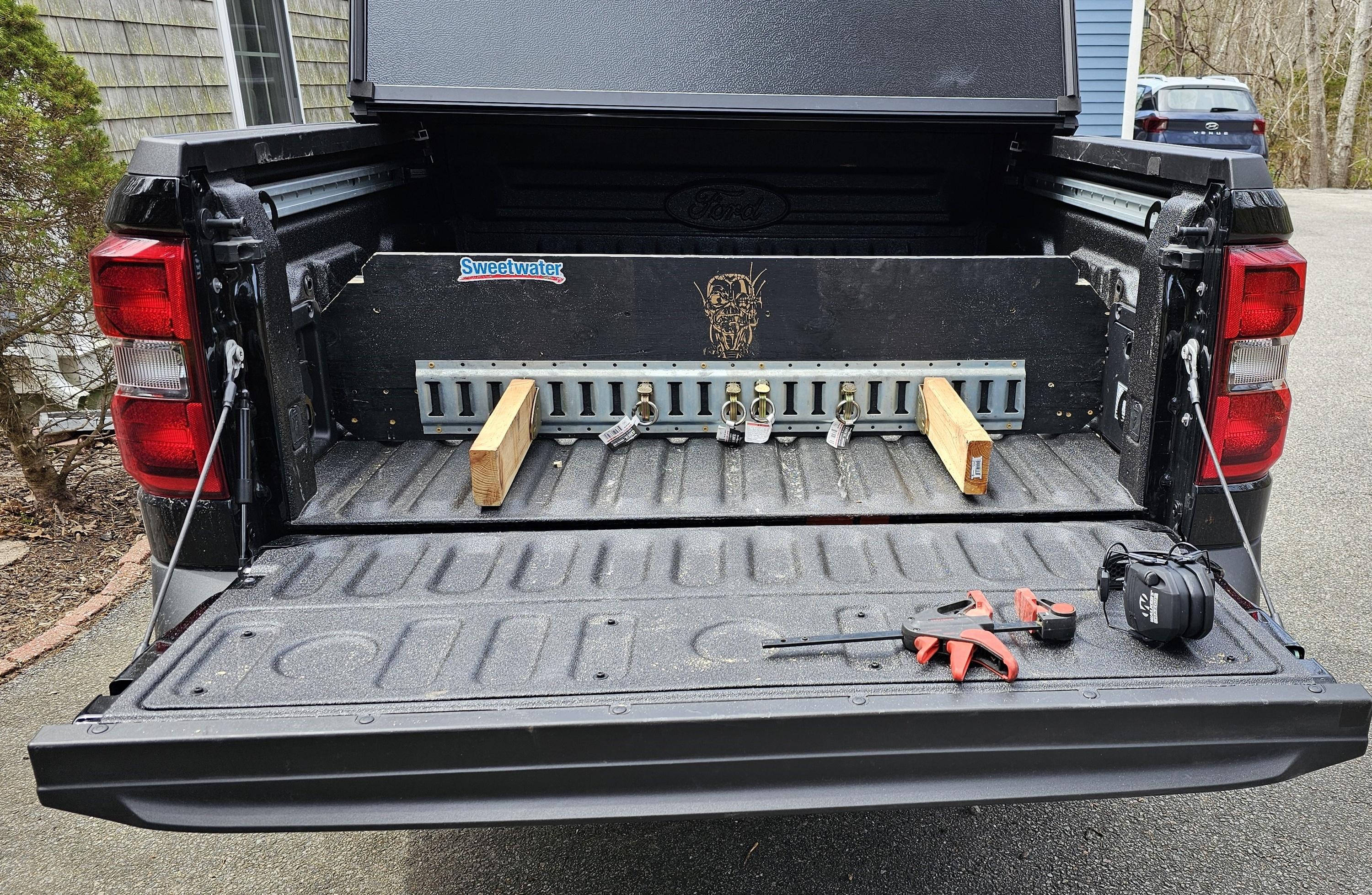 Ford Maverick DIY Bed Divider Made From Cedar g2f0HS0