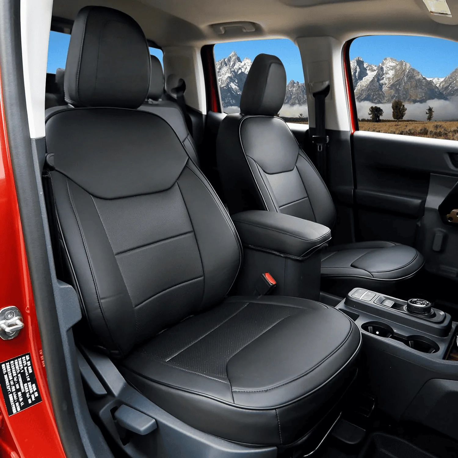 Ford Maverick Really nice custom tailored "leather" seat covers for the Maverick! Found on Amazon 1720104850480-9g