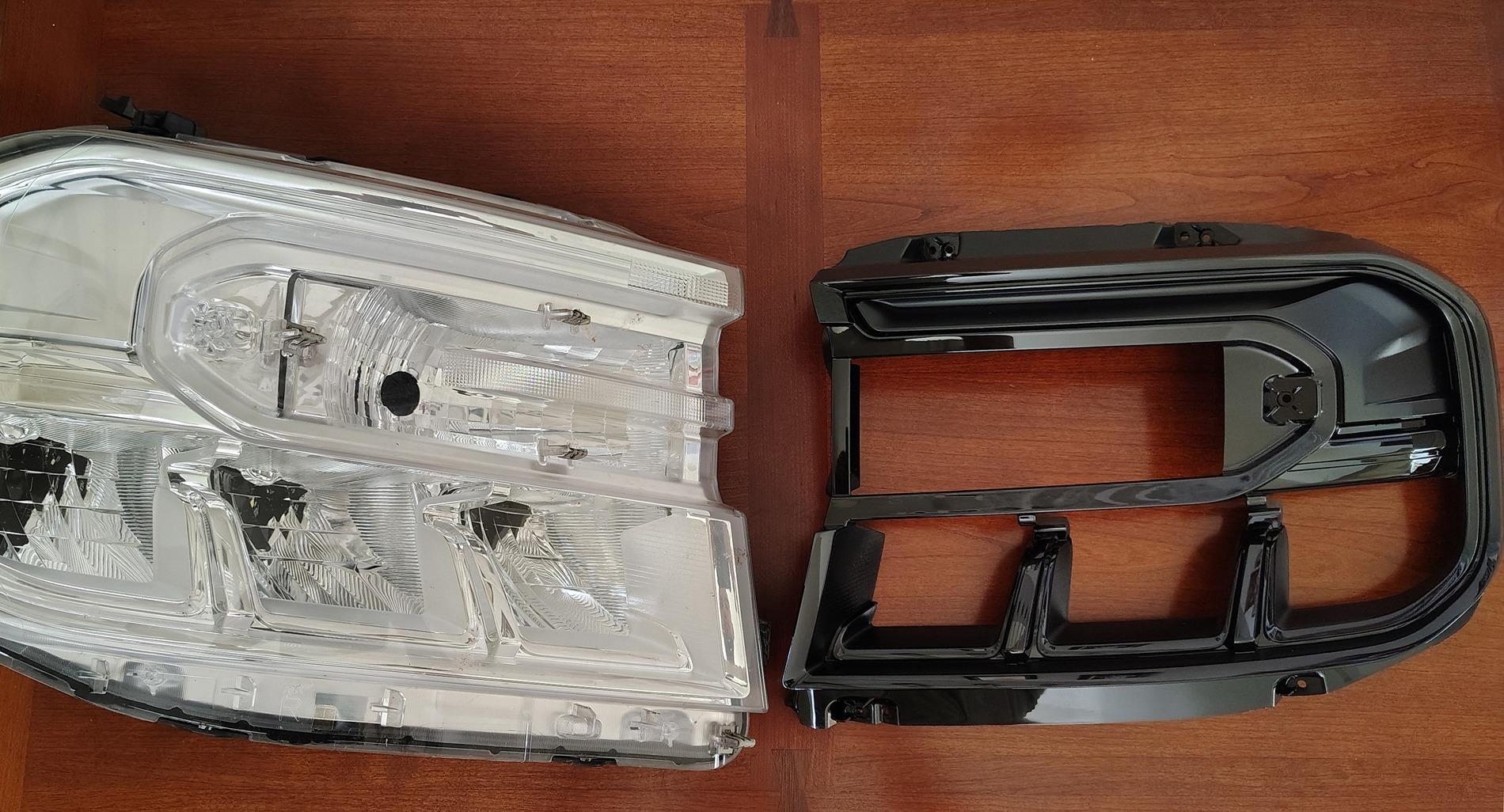 Ford Maverick BAP'ing Guide for DIY Black Appearance Package - Front Headlights Edition 2024-06-23 Headlights Mod Inside Frame