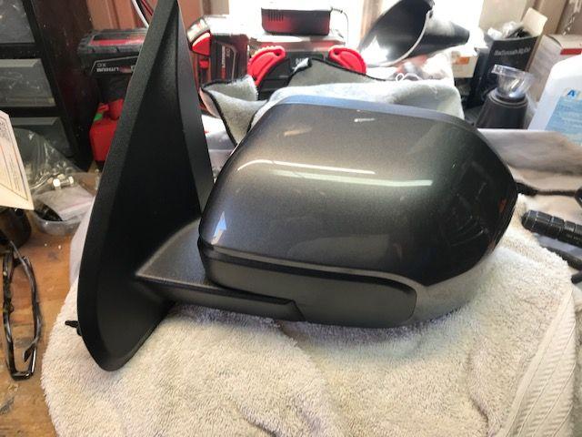 Ford Maverick Painted Mirror Skull Caps replaced / installed IMG_3457