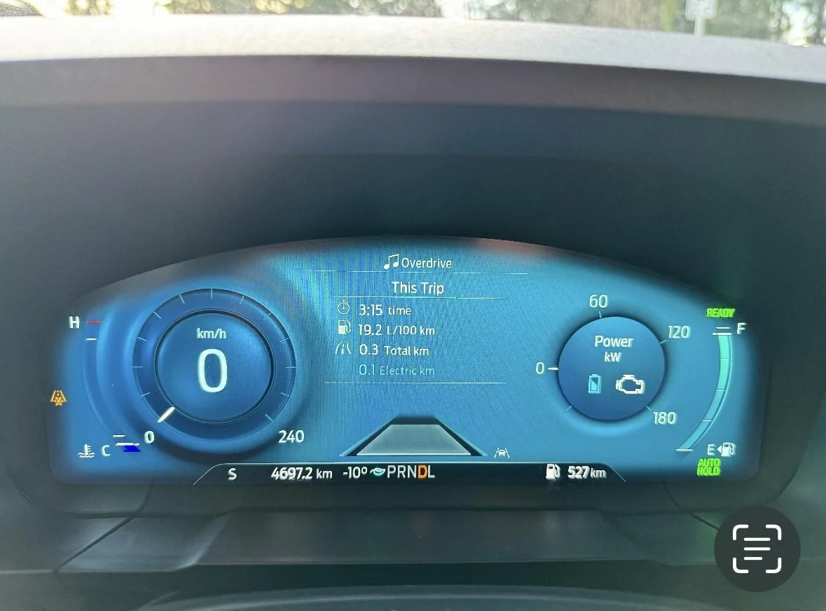 Ford Maverick Hybrid - Digital Escape Cluster IMG_3851