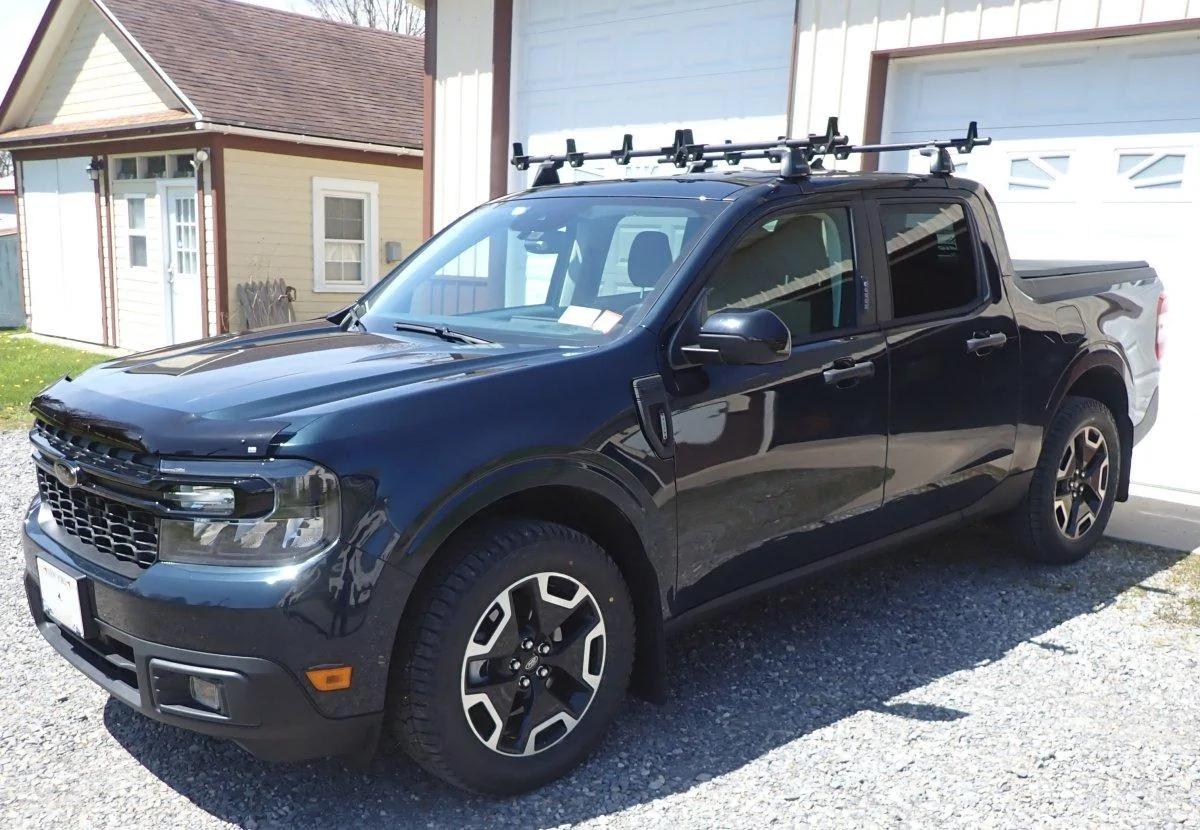 Ford Maverick Review - EGR Matte Black Superguard Bug Shield bug shield EGR