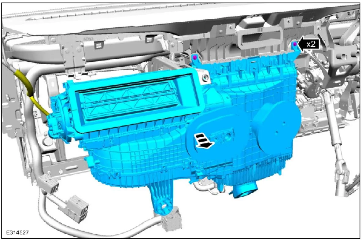 Ford Maverick Info sought changing blower fan on 24 Mav XLT Hybrid 1720312520821-1