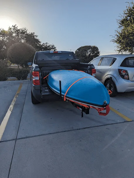 Ford Maverick How to fit a 14-foot sailboat in a Maverick (video) 1720387027160-h9