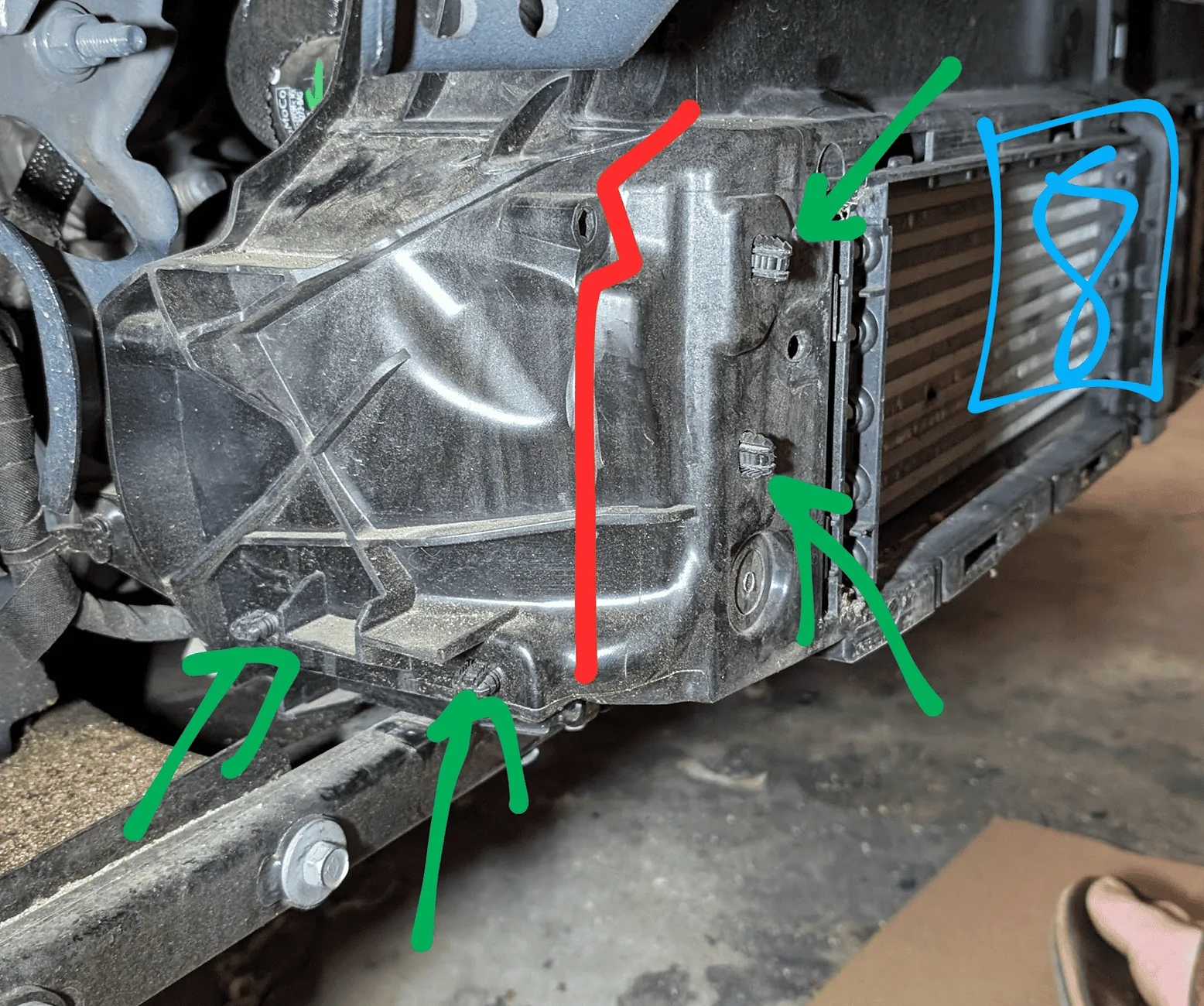 Ford Maverick CVF Intercooler Install on 2022 Maverick Ecoboost 2.0 -- DIY instructions writeup with photos 1720502413338-2x
