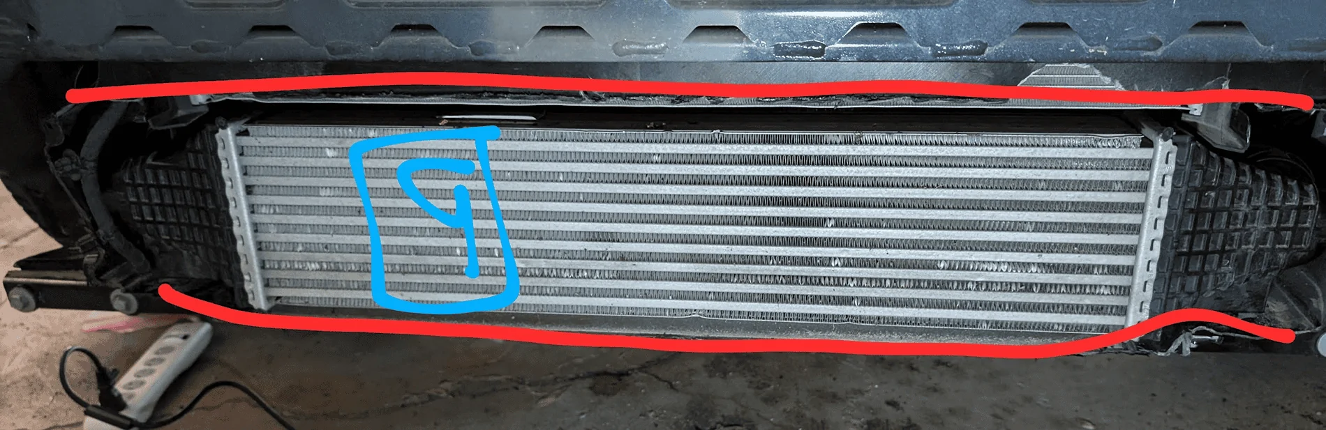 Ford Maverick CVF Intercooler Install on 2022 Maverick Ecoboost 2.0 -- DIY instructions writeup with photos 1720502626517-9n