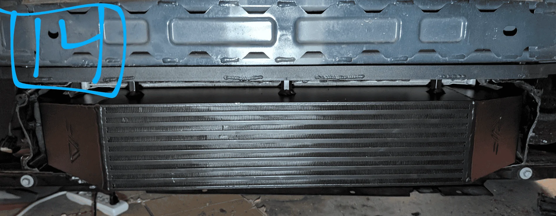 Ford Maverick CVF Intercooler Install on 2022 Maverick Ecoboost 2.0 -- DIY instructions writeup with photos 1720503595438-7