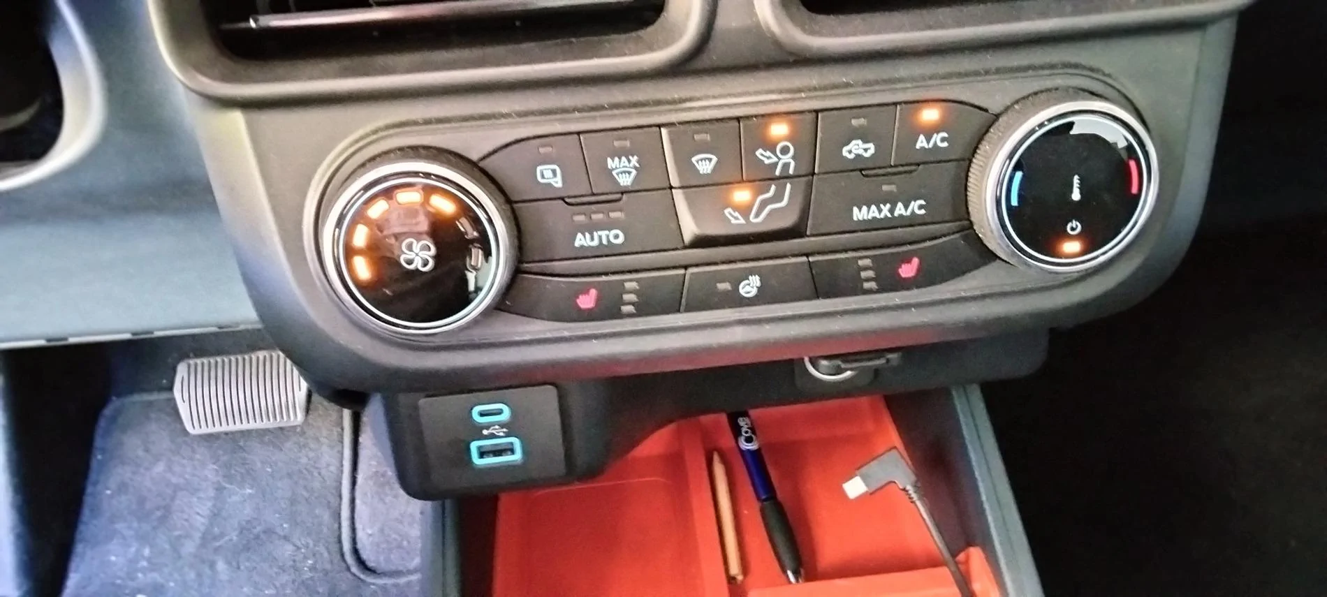 Ford Maverick Has anyone extended Hvac venting to back seat? IMG20240709070019