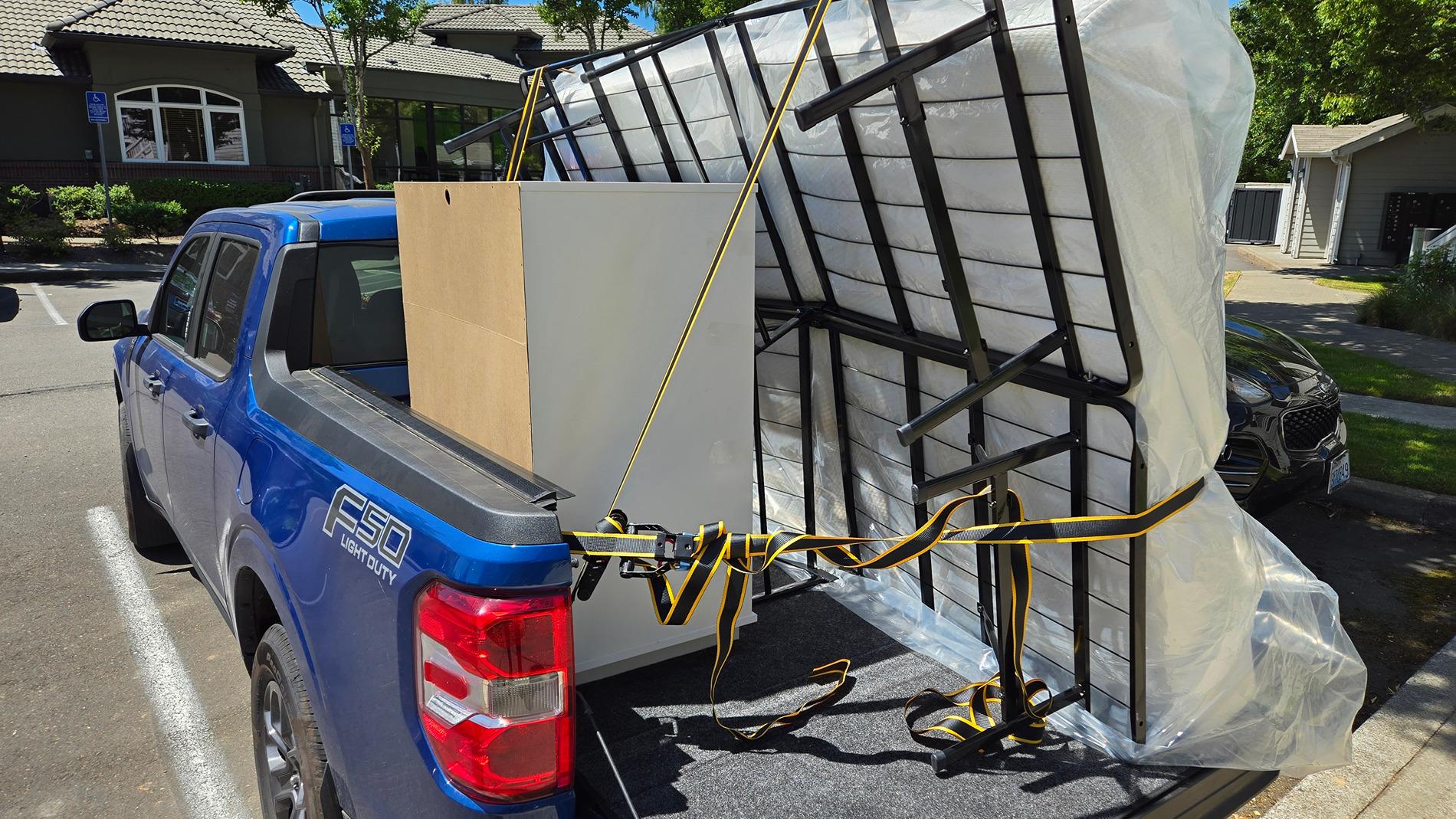 Ford Maverick Mattress hauling? 1000009227