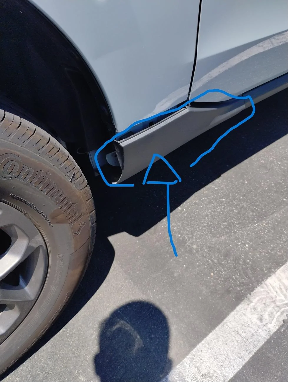 Ford Maverick Need OEM part number for passenger side rear skirt need partnumber