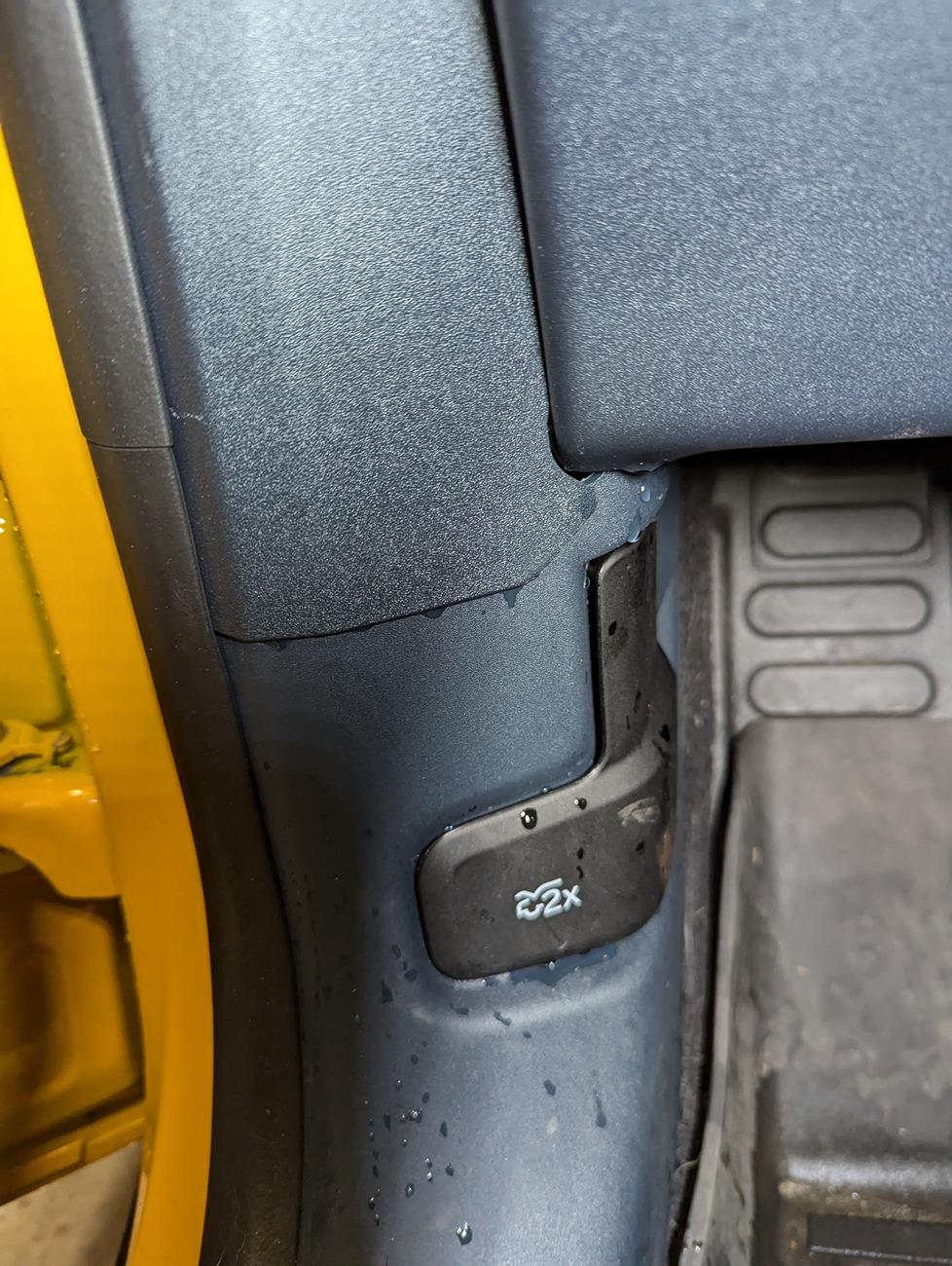 Ford Maverick The cowl panel under the windshield is critical. 1000002176