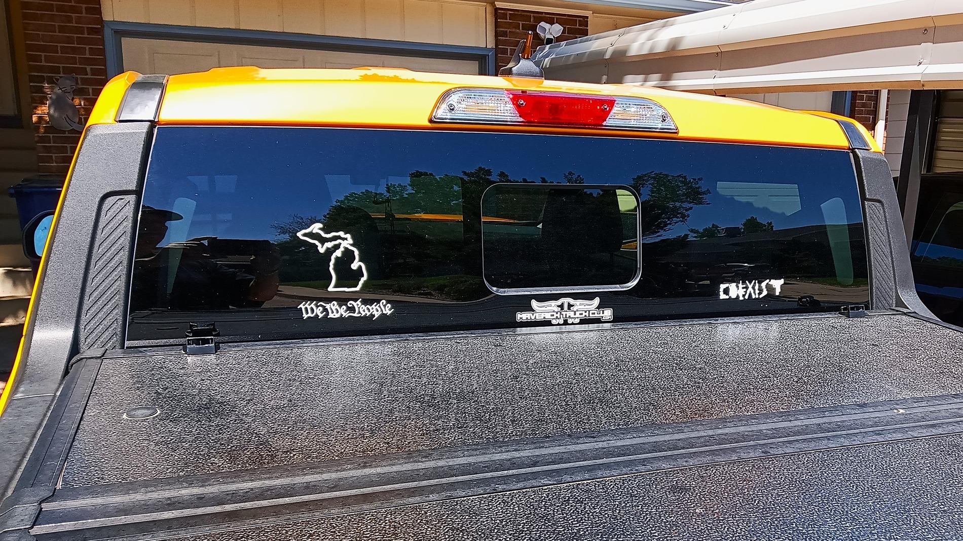 Ford Maverick Maverick Truck Club stickers? 20240711 MTC