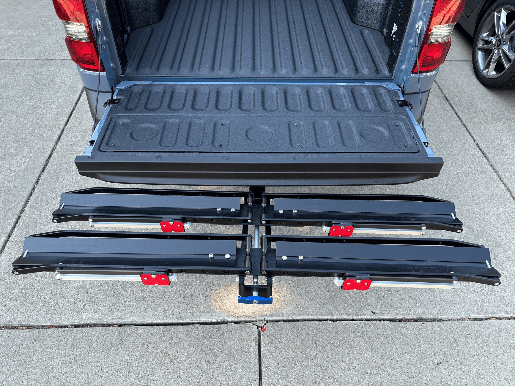 Ford Maverick 1UP Bike Rack w/ 4" extension to clear tailgate on my Maverick tempImageNY60Bn